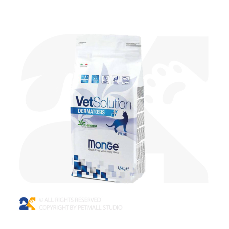 غذای مونگه مناسب کمک به پوست و کاهش ریزش مو در گربه