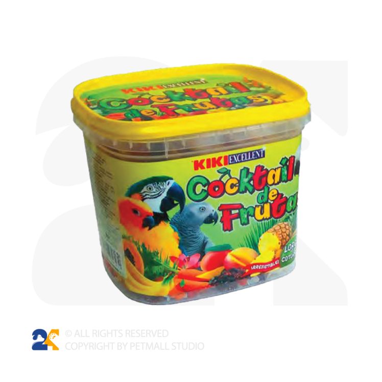 مخلوط میوه های خشک KIKI مخصوص طوط