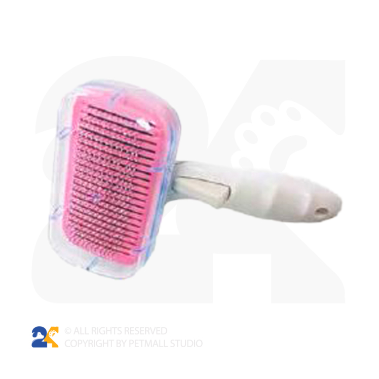 برس با دکمه تخلیه مو سگ