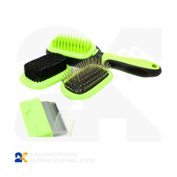 ست برس موی سگ و گربه مدل br101