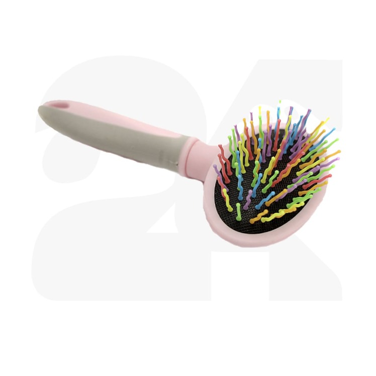 برس دانه رنگی ماساژور سگ و گربه