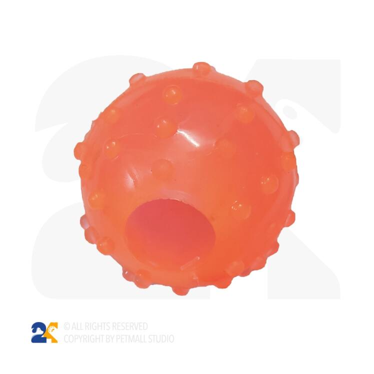 اسباب بازی سگ و گربه توپ تو خالی دایره ای سایز کوچک