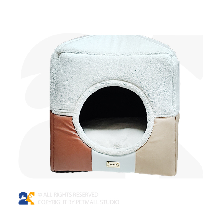 جای خواب دوکاره سگ و گربه مدل سه رنگ