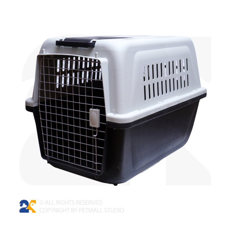 باکس حمل و نقل سگ و گربه به همراه چرخ و دسته