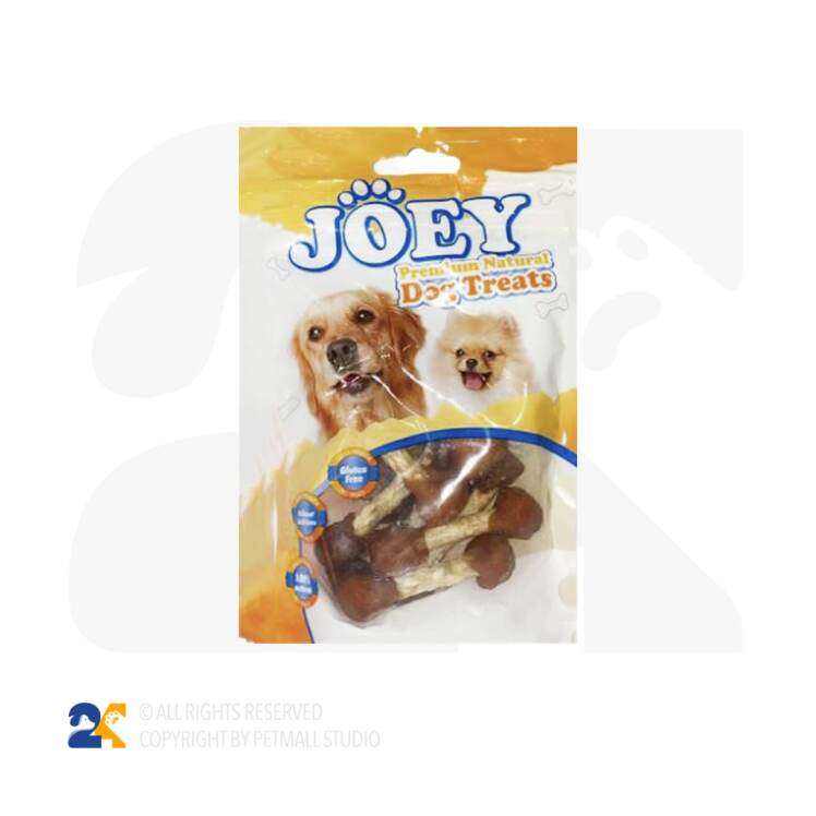 تشویقی سگ جویی مدل استخوان دوسر گوشت مرغ دمبل