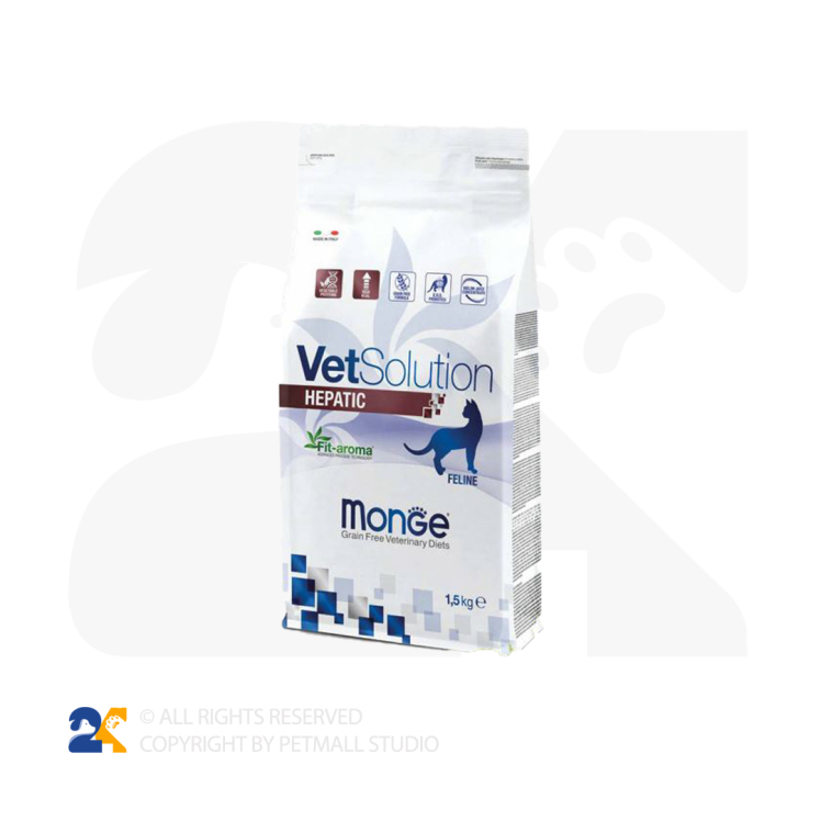 غذای مونگه مناسب کمک به عملکرد کبد در گربه بالغ