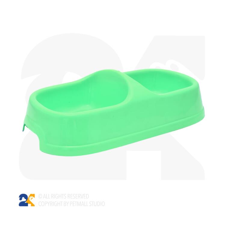 ظرف غذای دوقلو حیوانات سایز M