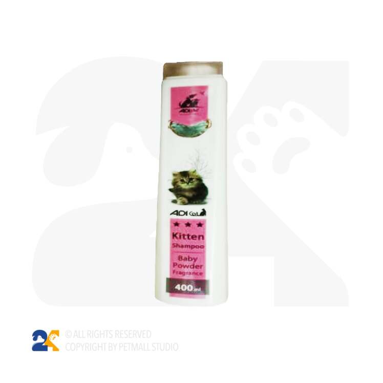 شامپو آدی کت کیتن با رایحه پودر بچه 400 میلی لیتر