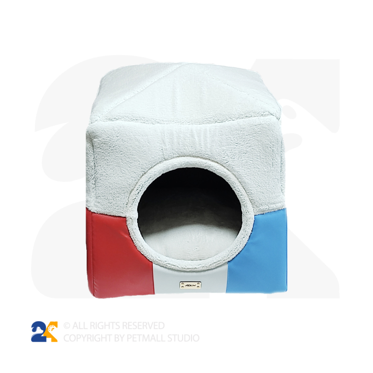 جای خواب دوکاره سگ و گربه مدل سه رنگ