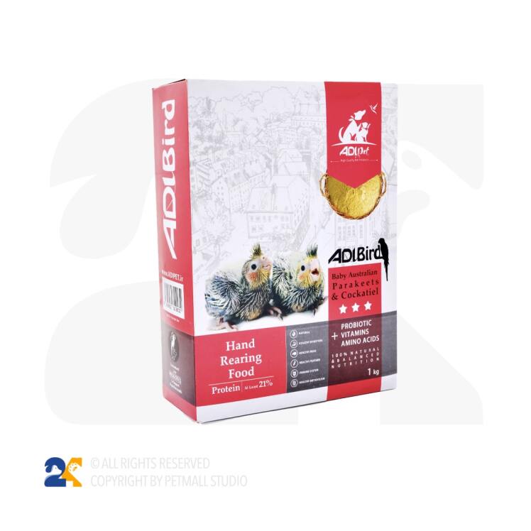 سرلاک پرنده آدی پت عروس هلندی و طوطی سانان 1 کیلوگرم