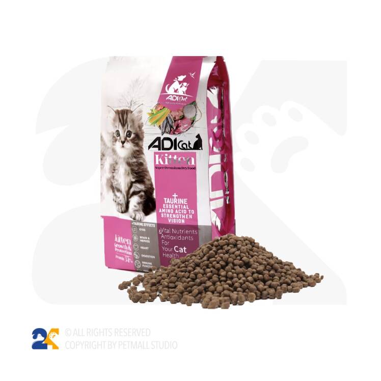 غذای مخصوص بچه گربه سوپر پریمیوم آدی کت 