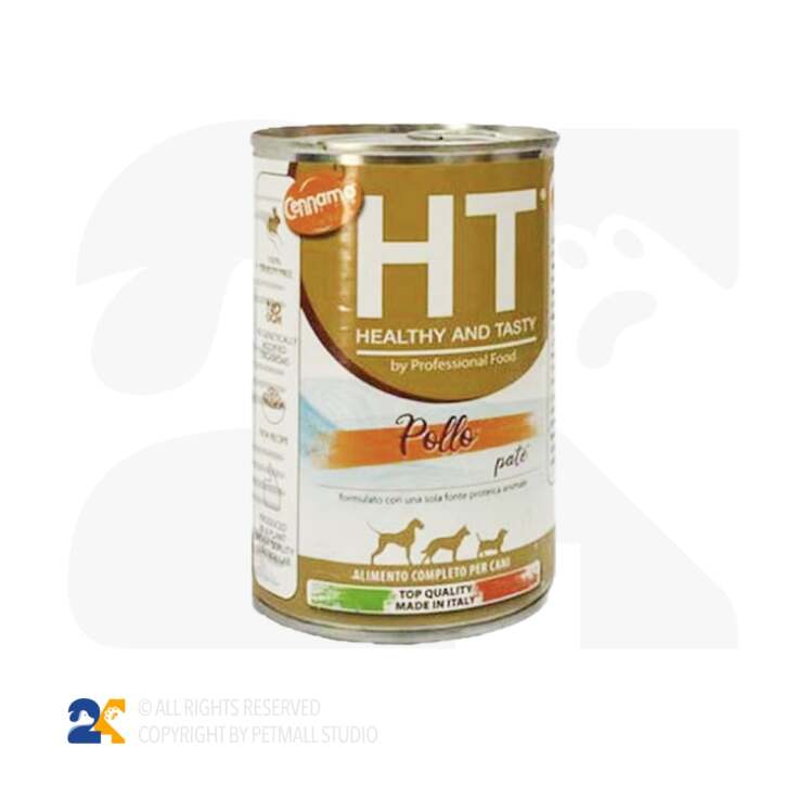 کنسرو سگ مونوپروتئین اچ تی با طعم مرغ
