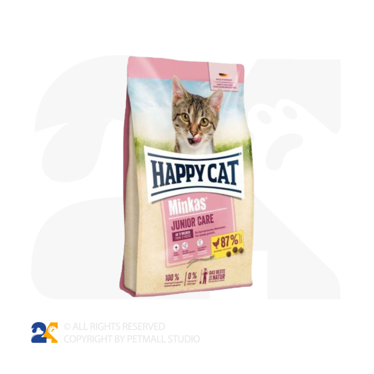 غذای خشک گربه هپی کت مدل Junior Care