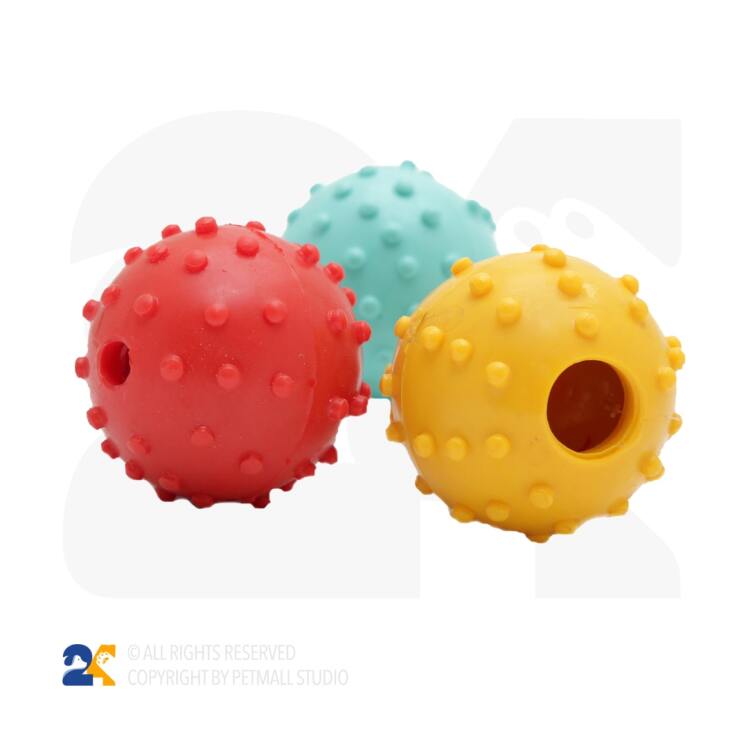 اسباب بازی سگ و گربه توپ تو خالی دایره ای سایز بزرگ