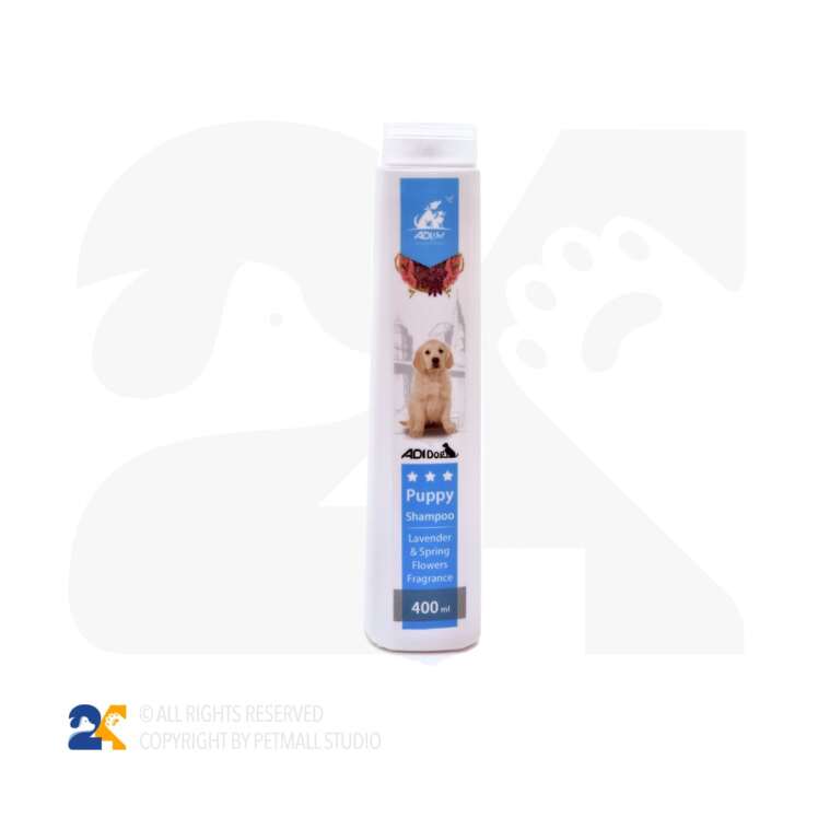 شامپو سگ پاپی آدی پت گل های بهاری حجم 400 میلی لیتر