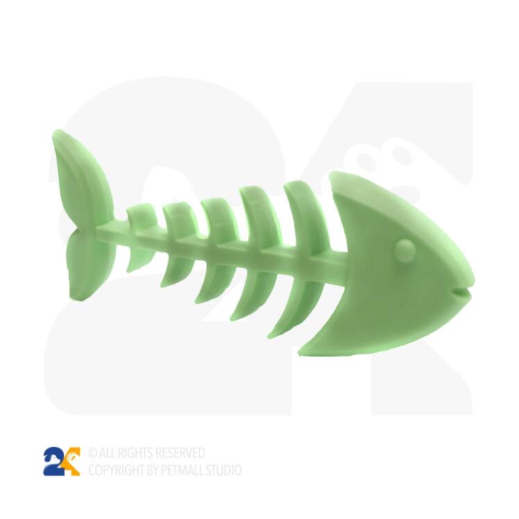 اسباب بازی سگ و گربه مدل اسکلت ماهی