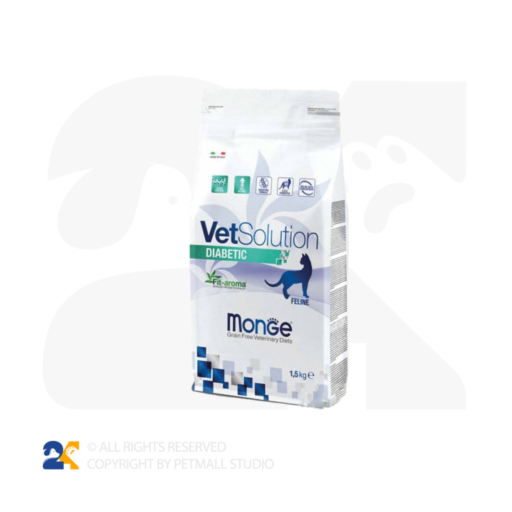 غذای درمانی مونگه مخصوص گربه بالغ دیابتی