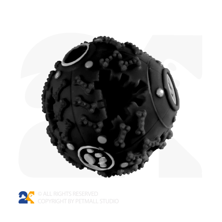 اسباب بازی سگ و گربه مدل توپ جغجغه ای