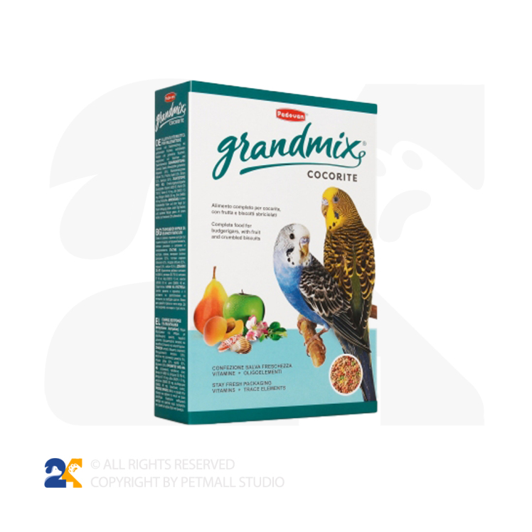 غذای مرغ عشق و پرندگان کوچک پادوان