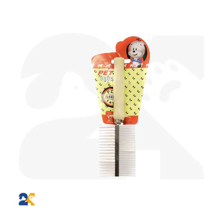 شانه گره باز کن دو طرفه سگ و گربه