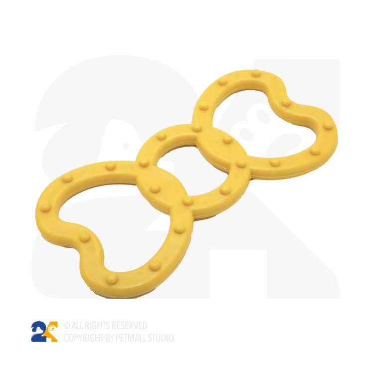 اسباب بازی دندانی سگ مدل پروانه 