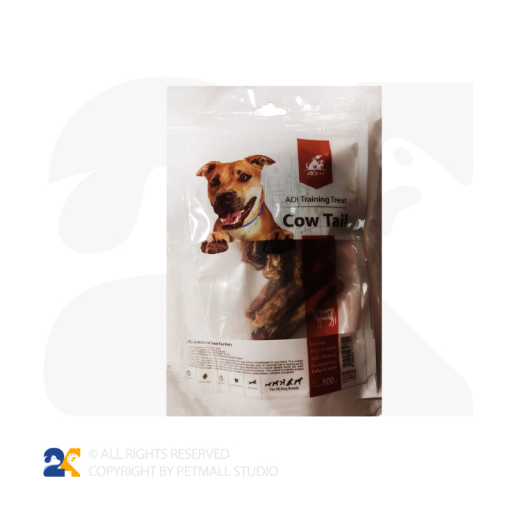 تشویقی سگ آدی پت مدل دم گاو 