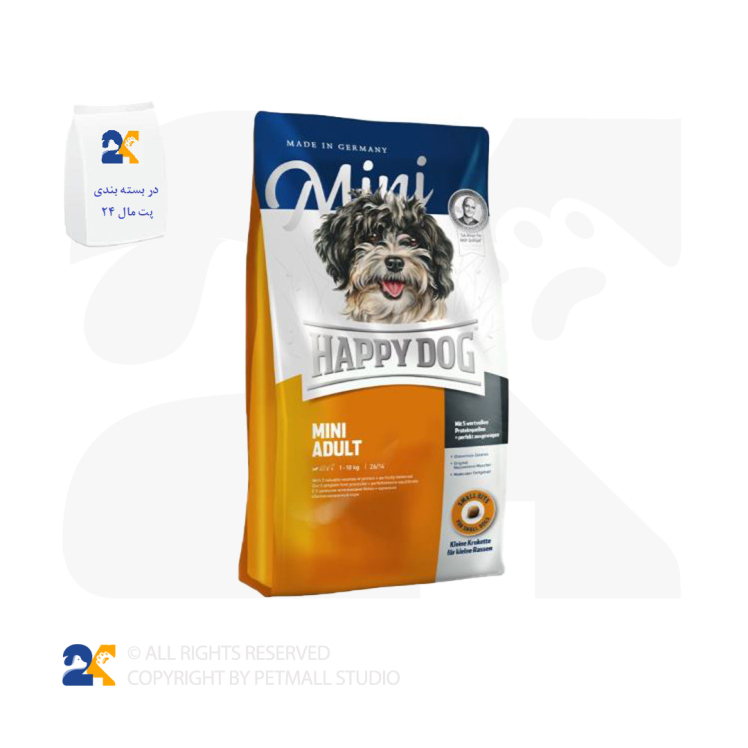 غذای خشک سگ هپی داگ مدل Mini Adult