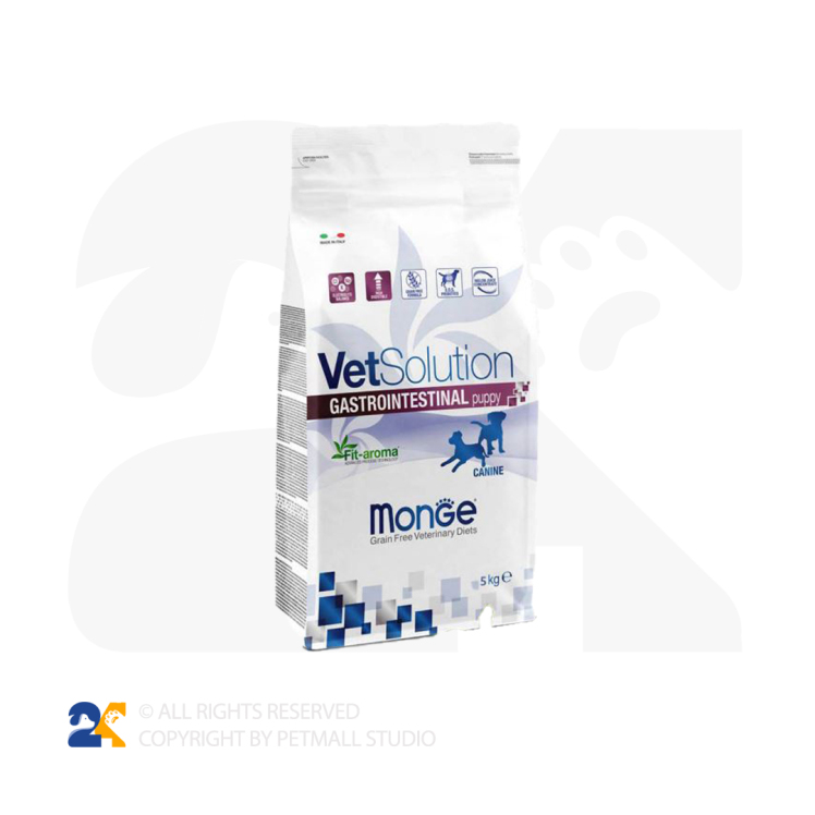 غذای سگ پاپی مونگه مناسب کمک به عملکرد روده و جذب غذا 