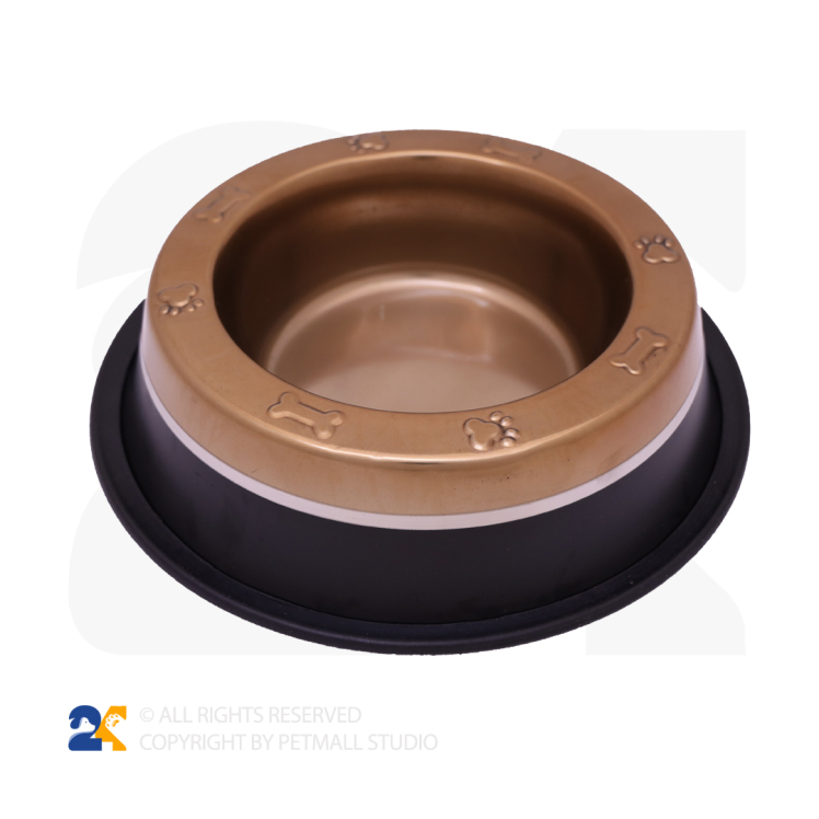 ظرف غذای سگ و گربه استیل 