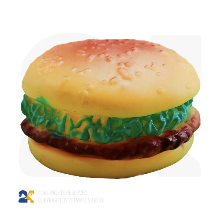 اسباب بازی سگ و گربه مدل همبرگر 