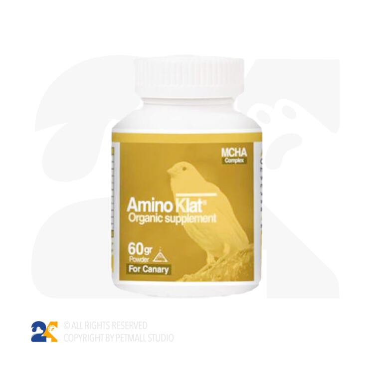 مکمل تقویتی درمانی آمینو کلات پرندگان تزیینی 