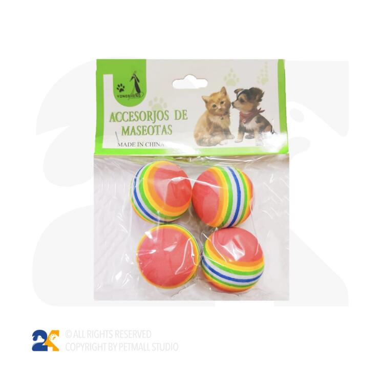 اسباب بازی سگ و گربه مدل توپ اسفنجی 