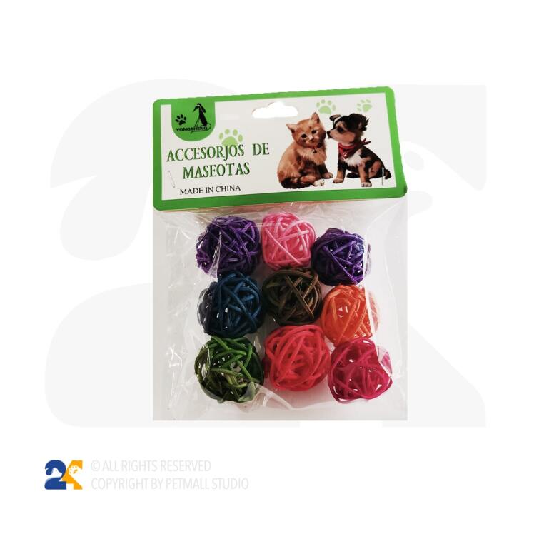 اسباب بازی سگ و گربه مدل توپ 9 عددی