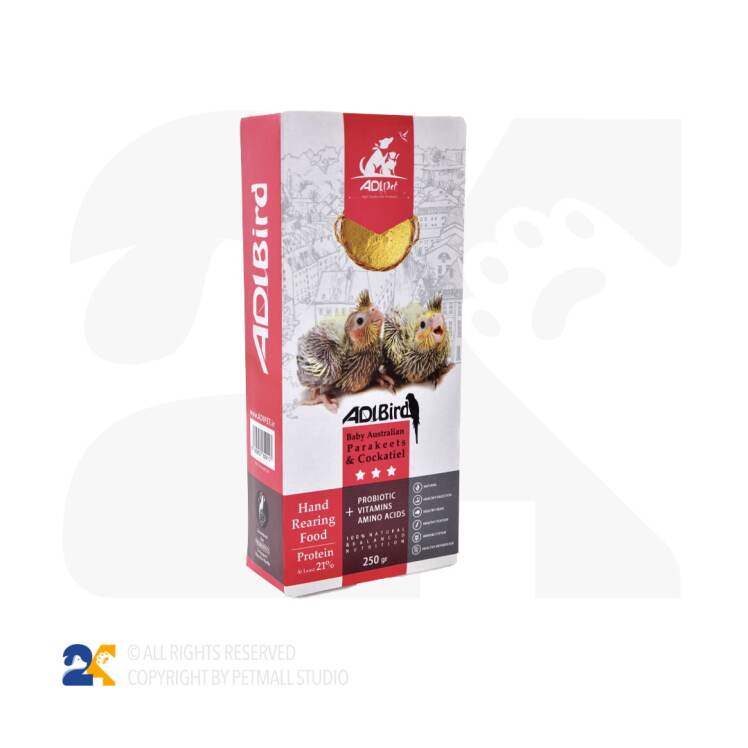 سرلاک پرنده آدی پت عروس هلندی و طوطی سانان 250 گرم