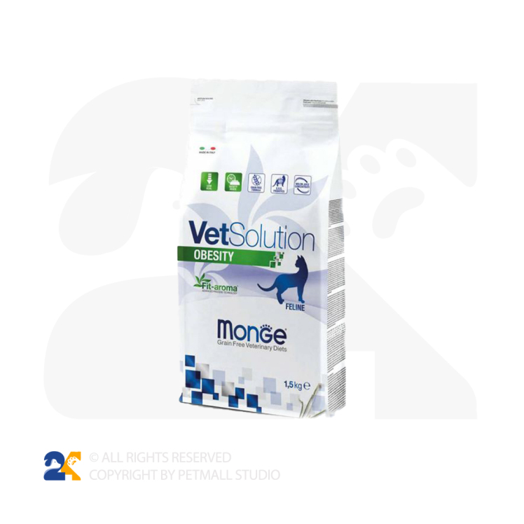 غذای مونگه مناسب کاهش وزن در گربه بالغ 