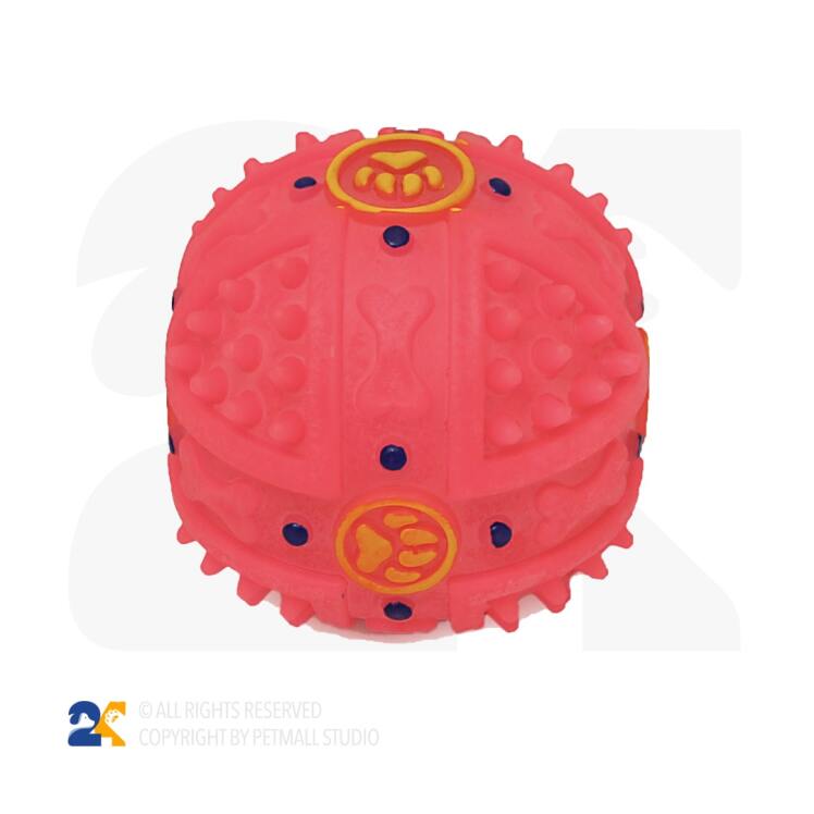 اسباب بازی سگ و گربه مدل توپ جغجغه ای