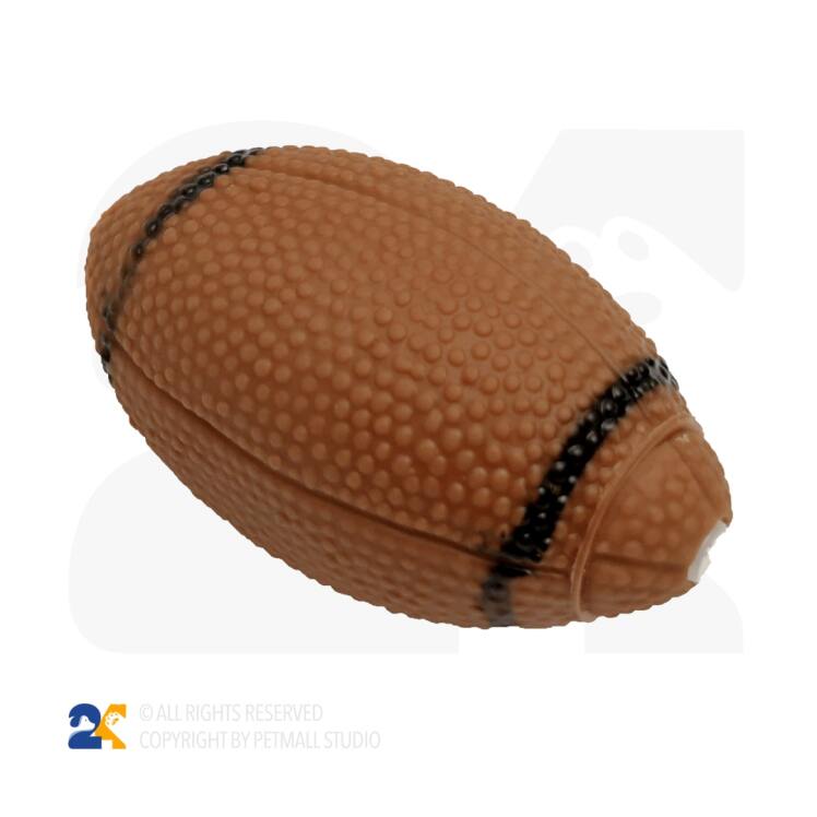 اسباب بازی سگ و گربه مدل توپ راگبی لاتکسی