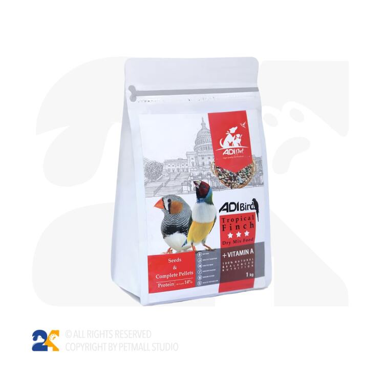 غذای خشک پرنده ادی پت مدل فنچ 1 کیلوگرم