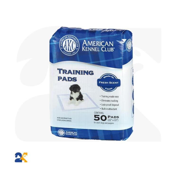 پد ادرار سگ آمریکایی AKC 56 *56 بسته 50 عددی