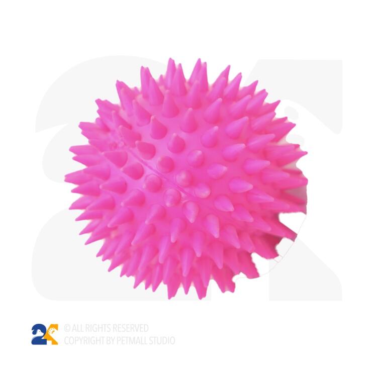 اسباب بازی سگ مدل توپ چراغ دار سایز متوسط