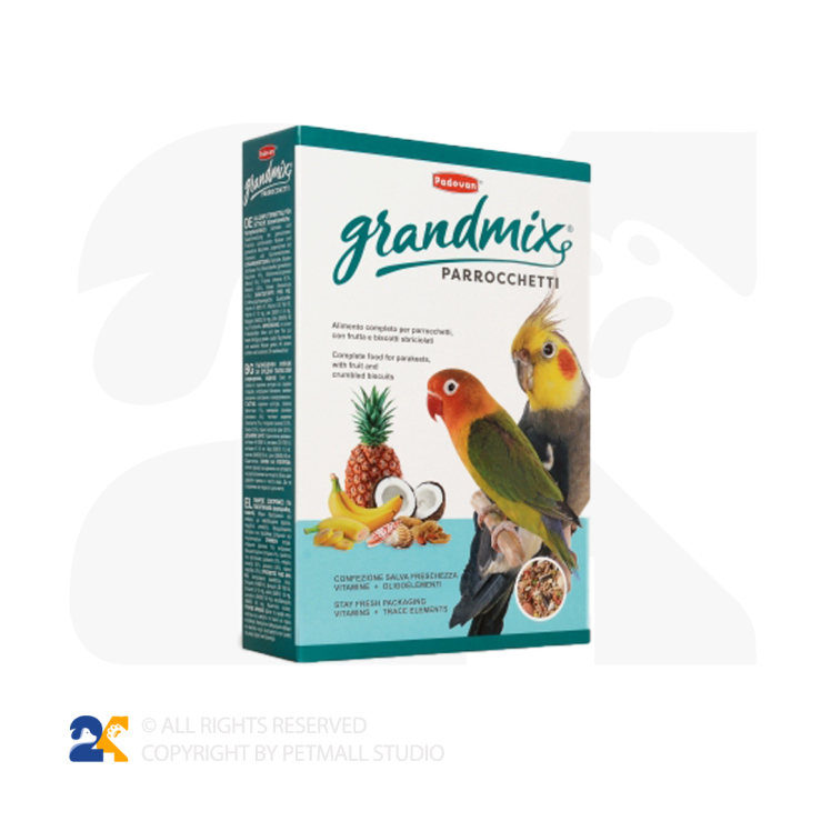 غذای طوطی سانان کوچک پادوان