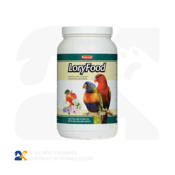 خوراک کامل برای طوطی های لاری و لوریت پادوان