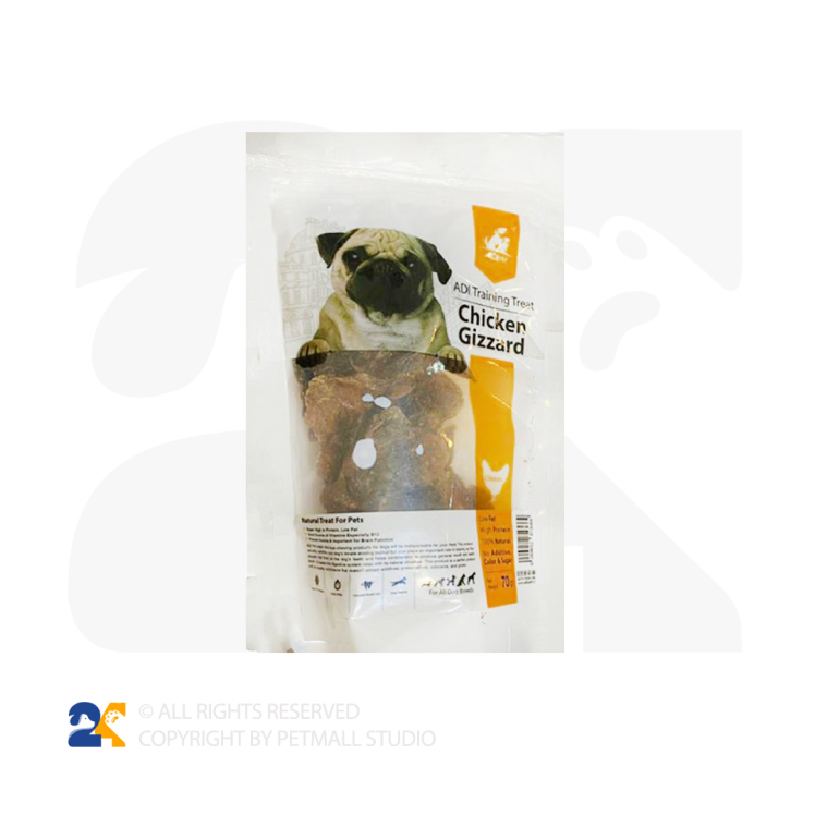 غذای تشویقی سگ آدی پت مدل سنگدان مرغ 