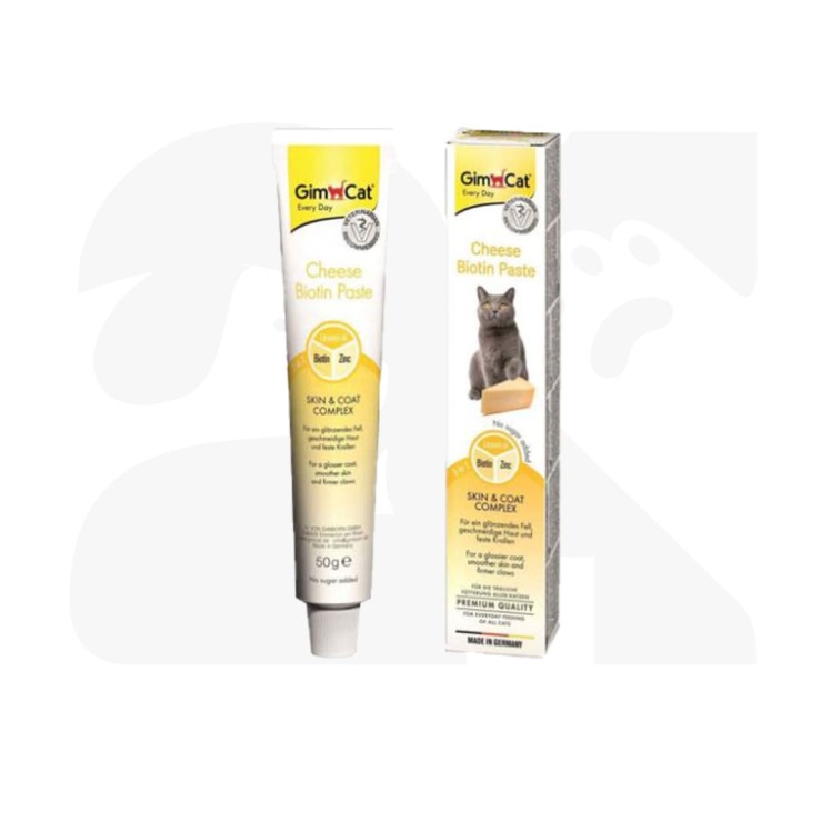 خمیر مالت گربه بیوتین جیم کت با طعم پنیر 