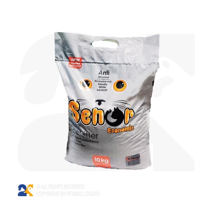 خاک گربه سنور 10کیلویی