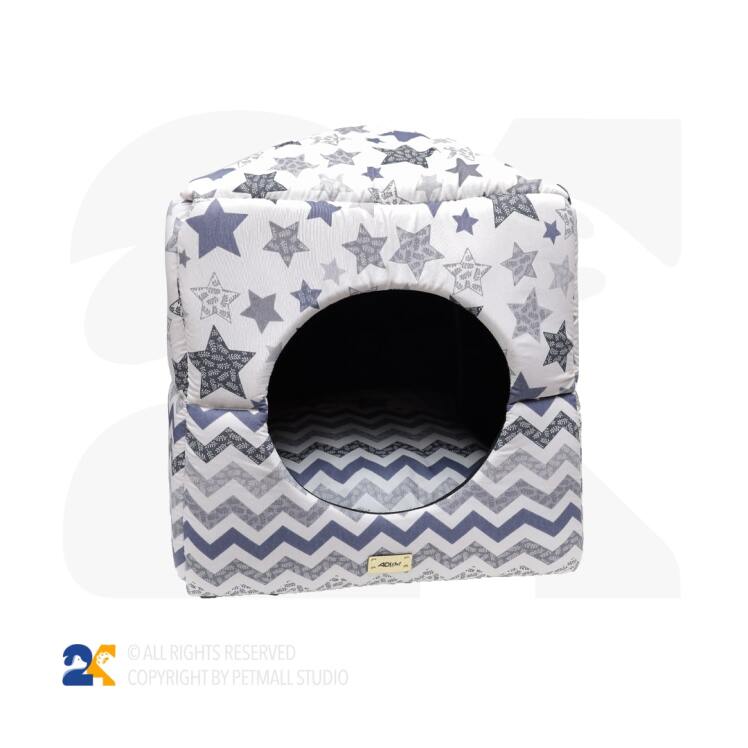 جای خواب دوکاره سگ و گربه مدل پرچم