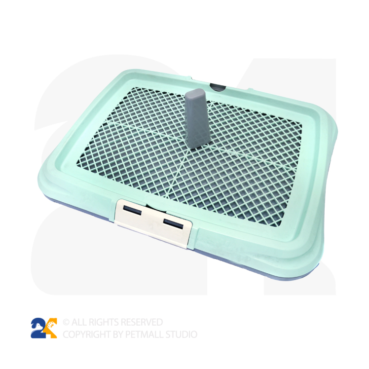 سینی ادرار سگ همراه با ستون کمکی