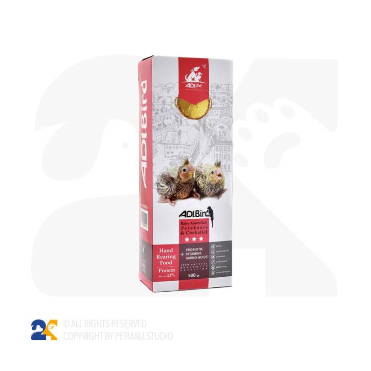 سرلاک پرنده آدی پت عروس هلندی و طوطی سانان 500 گرم