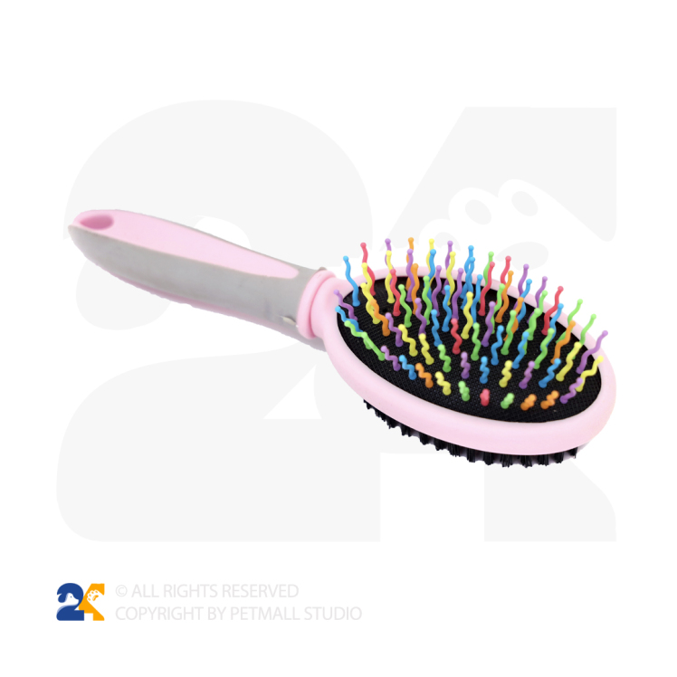 برس دو طرفه سیم رنگی سگ