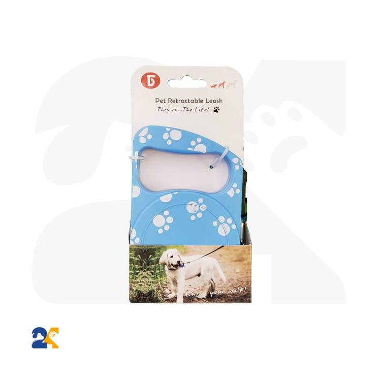 قلاده متری سگ طرح دار